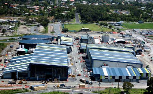 The desalination plant at Tugun. The desalination plant at Tugun.